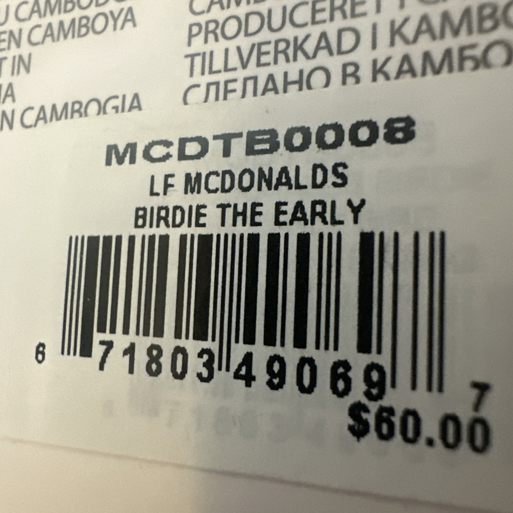 Loungefly McDonalds Birdie the Early Bird Crossbuddies Crossbody Bag W/ Coin Bag - Picture 10 of 11